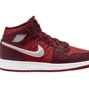 AUTHENTIC Nike Jordan 1 Mid SE Red Pink Youth Size